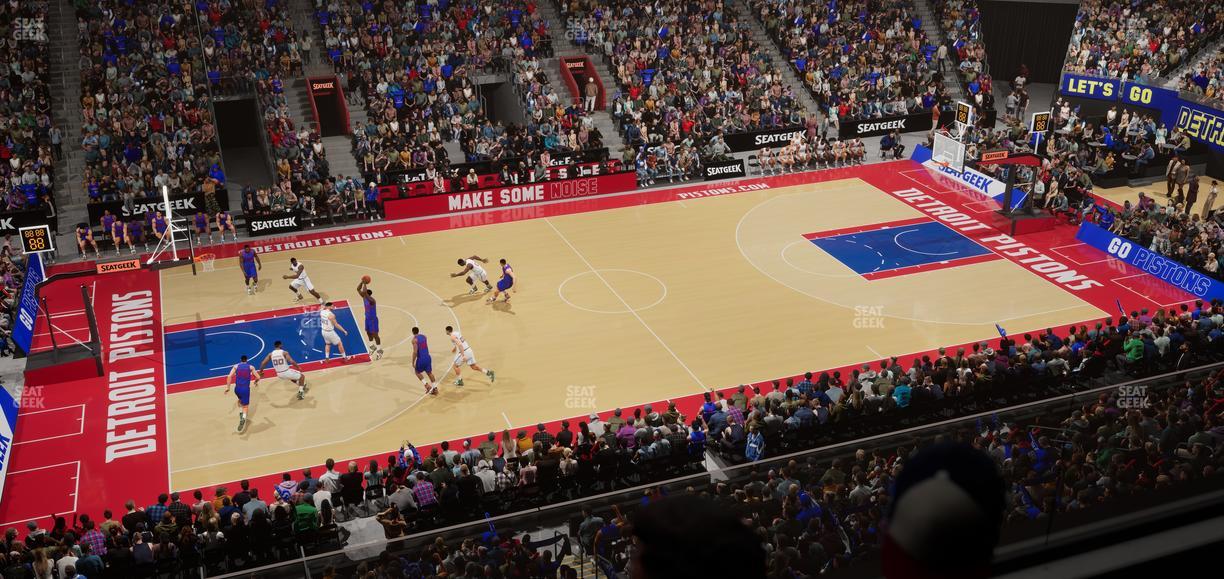 Little Caesars Arena - Section Suite 12 Seat View