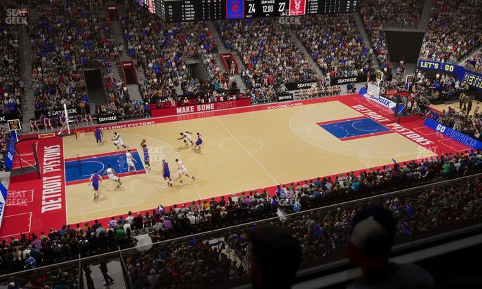 Little Caesars Arena - Section Suite 12 Seat View