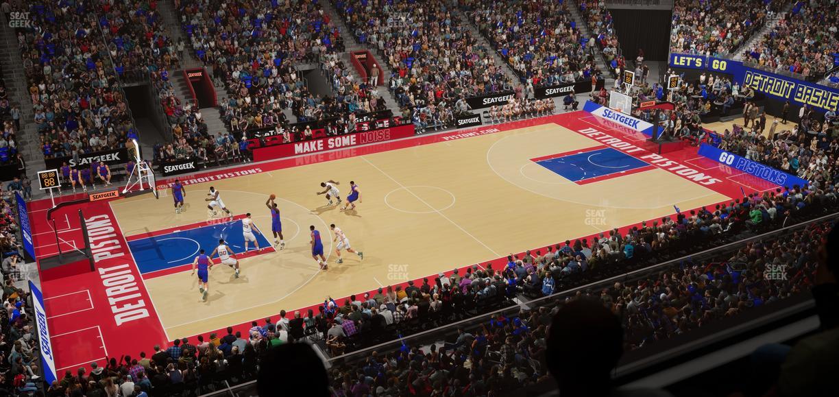 Little Caesars Arena - Section Suite 13 Seat View