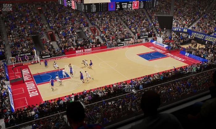 Little Caesars Arena - Section Suite 13 Seat View