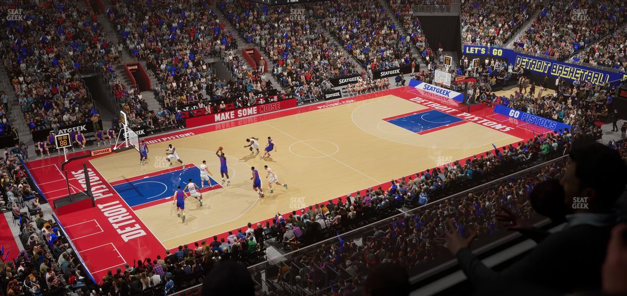 Little Caesars Arena - Section Suite 14 Seat View