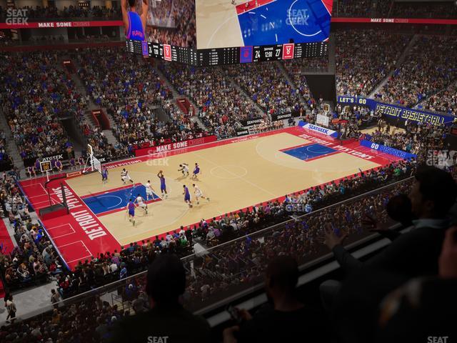 Little Caesars Arena - Section Suite 14 Seat View