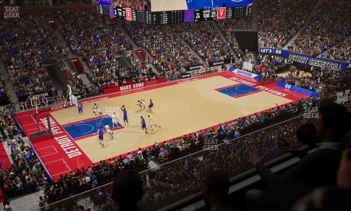 Little Caesars Arena - Section Suite 14 Seat View