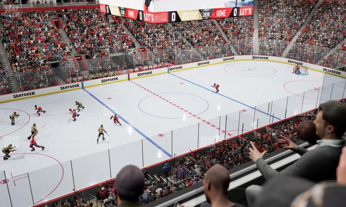 Little Caesars Arena - Section Suite 14 Seat View