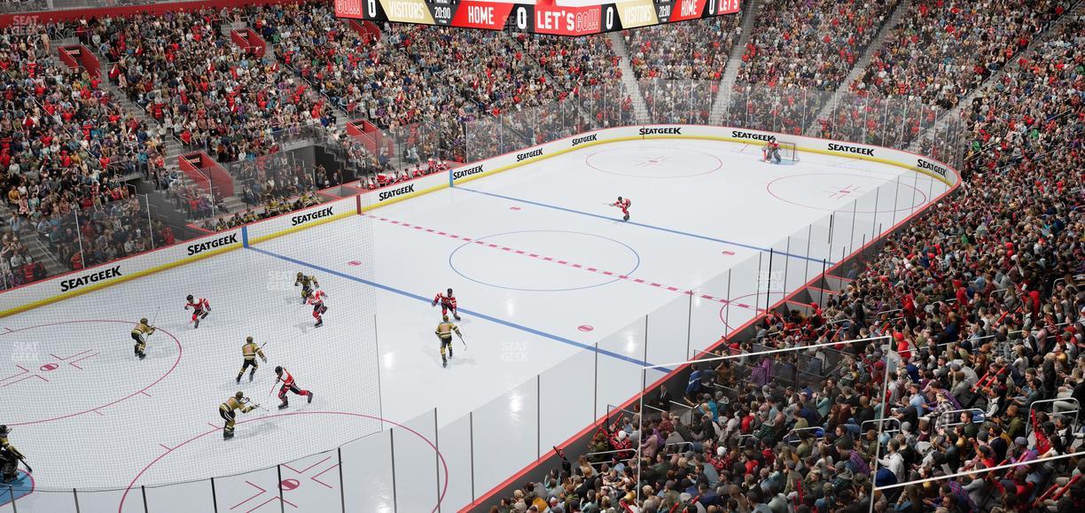 Little Caesars Arena - Section Suite 17 Seat View