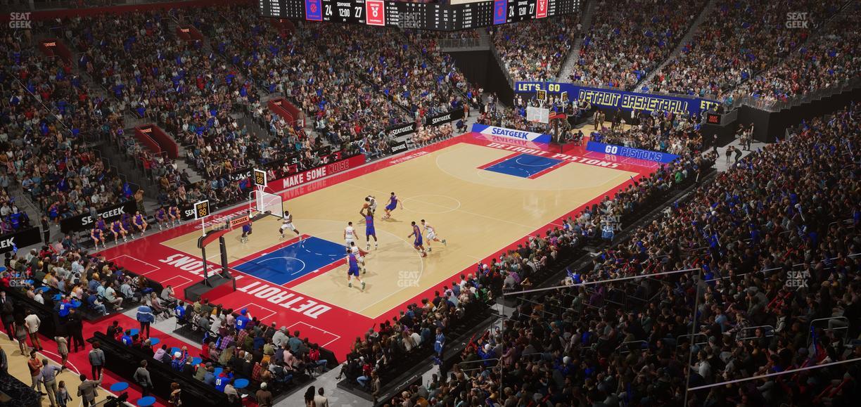 Little Caesars Arena - Section Suite 17 Seat View