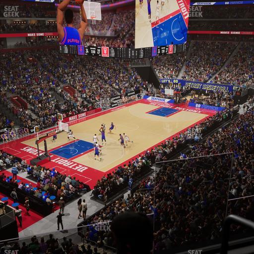 Little Caesars Arena - Section Suite 17 Seat View