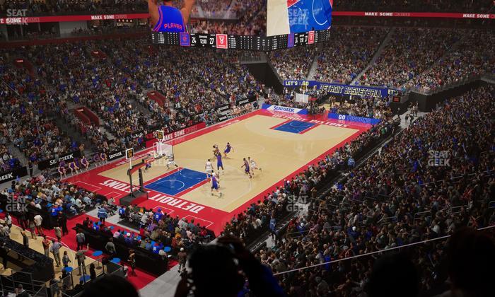 Little Caesars Arena - Section Suite 18 Seat View