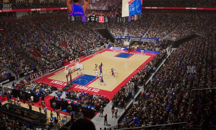 Little Caesars Arena - Section Suite 19 Seat View