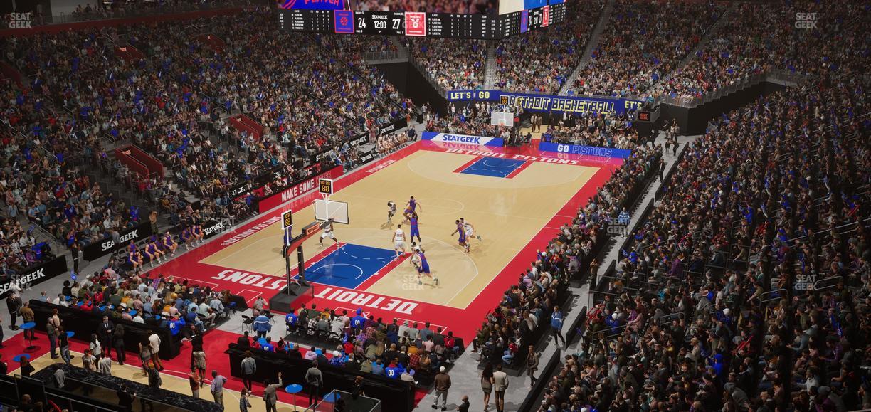 Little Caesars Arena - Section Suite 20 Seat View