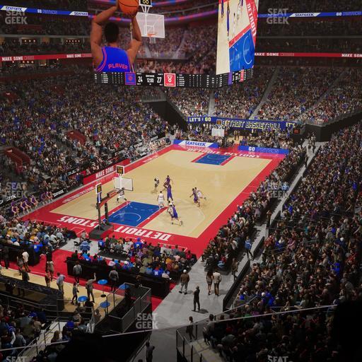 Little Caesars Arena - Section Suite 20 Seat View