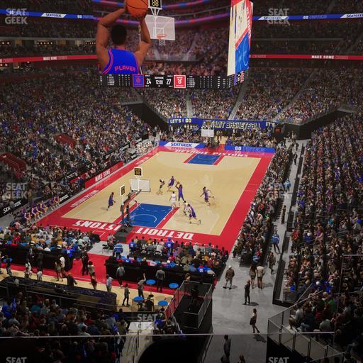 Little Caesars Arena - Section Suite 21 Seat View