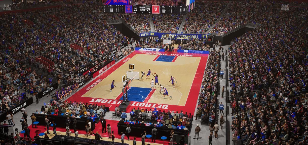 Little Caesars Arena - Section Suite 22 Seat View