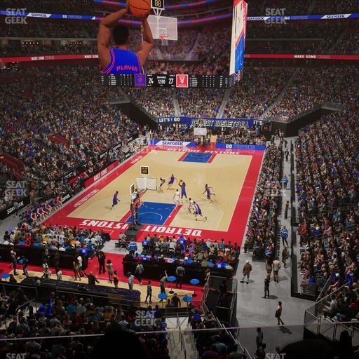 Little Caesars Arena - Section Suite 22 Seat View