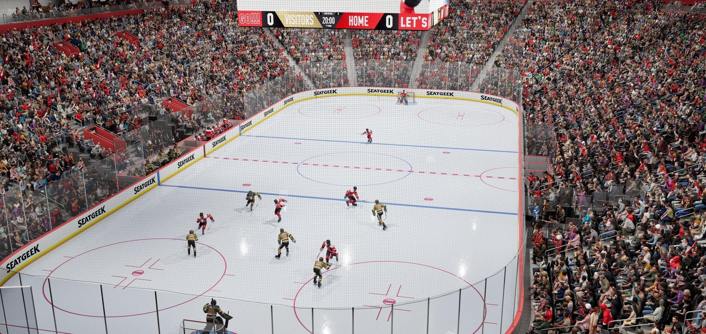 Little Caesars Arena - Section Suite 22 Seat View