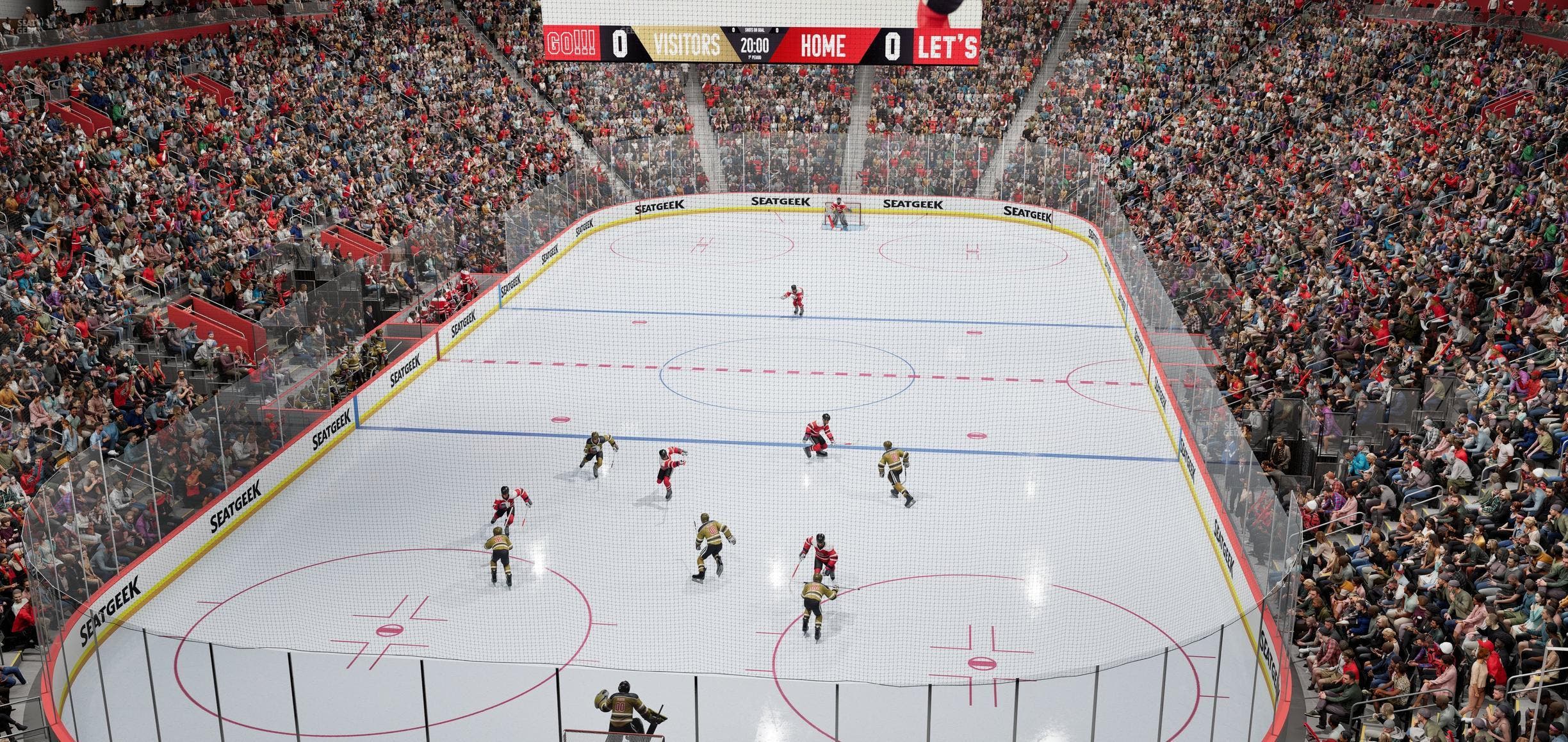 Little Caesars Arena - Section Suite 23 Seat View
