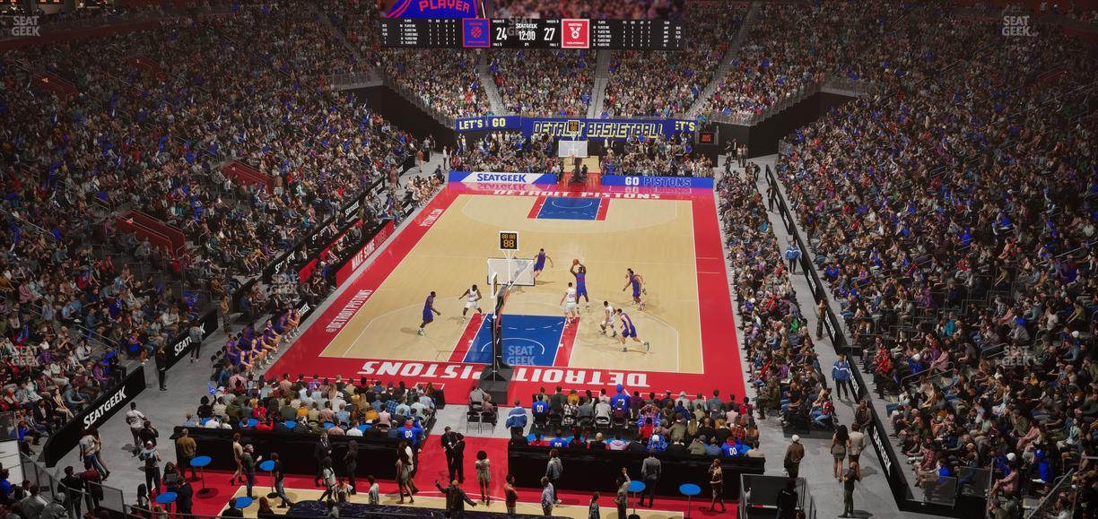 Little Caesars Arena - Section Suite 23 Seat View