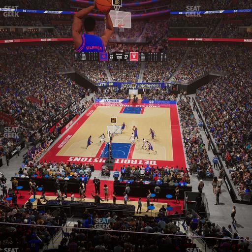 Little Caesars Arena - Section Suite 23 Seat View