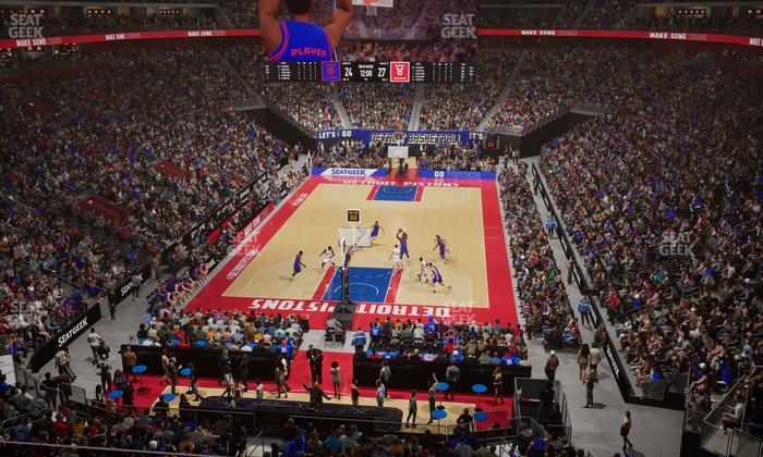 Little Caesars Arena - Section Suite 23 Seat View