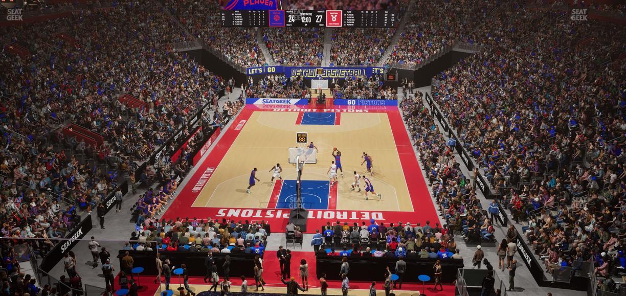 Little Caesars Arena - Section Suite 24 Seat View