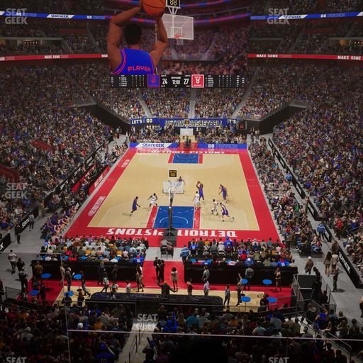 Little Caesars Arena - Section Suite 24 Seat View