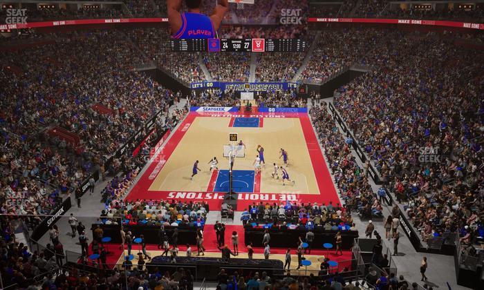 Little Caesars Arena - Section Suite 24 Seat View