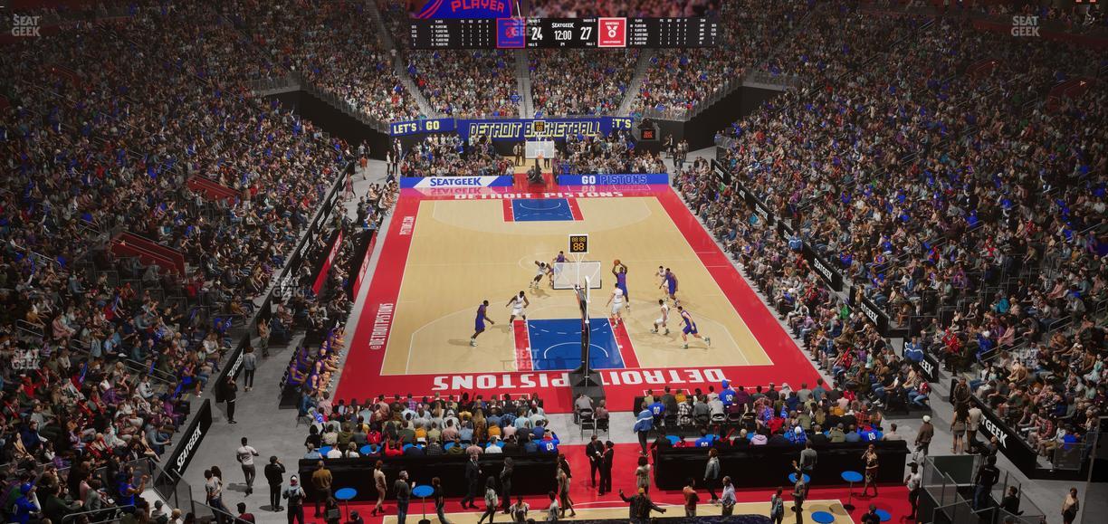 Little Caesars Arena - Section Suite 25 Seat View