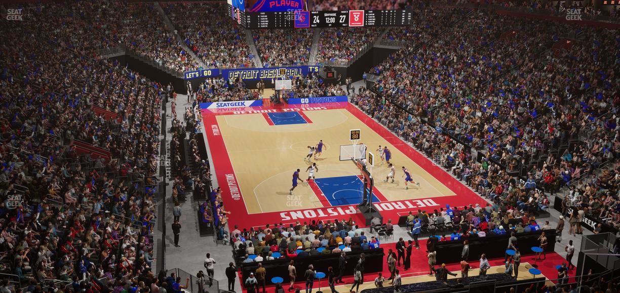 Little Caesars Arena - Section Suite 27 Seat View