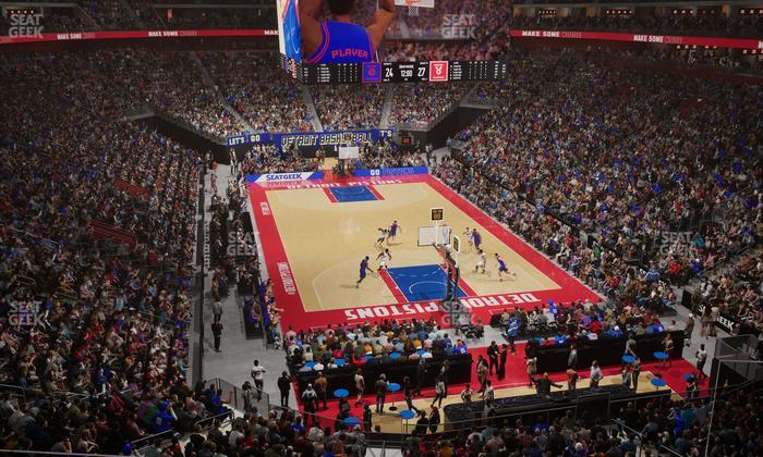 Little Caesars Arena - Section Suite 27 Seat View