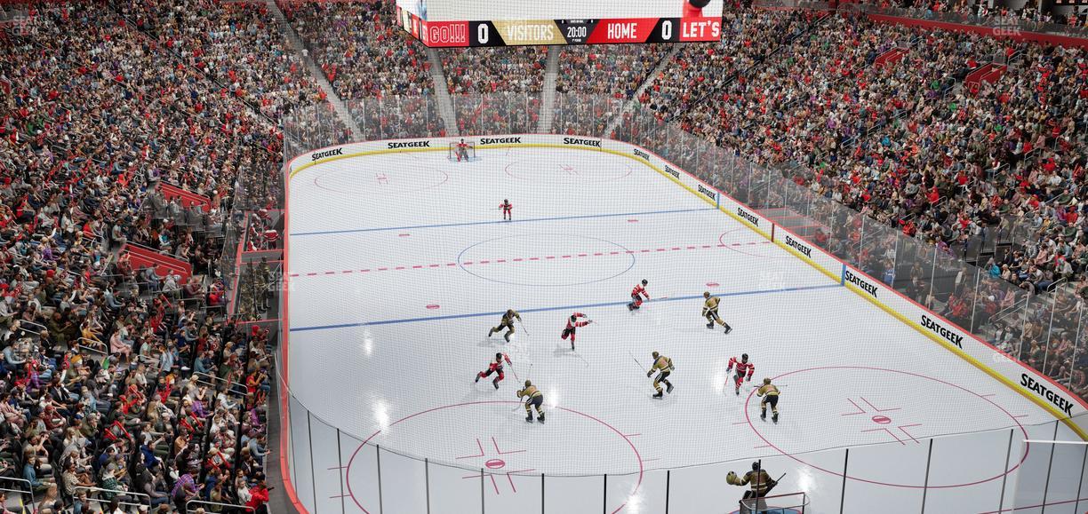 Little Caesars Arena - Section Suite 27 Seat View