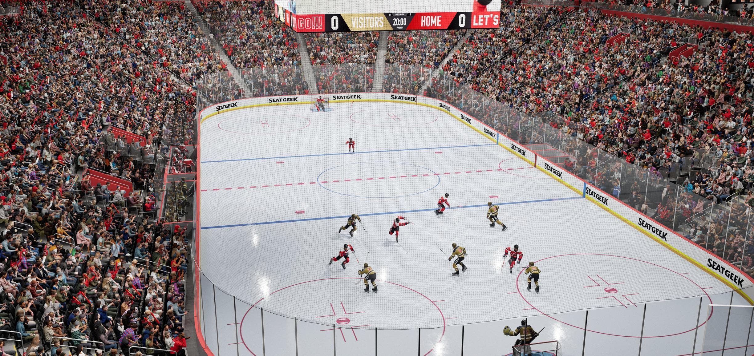 Little Caesars Arena - Section Suite 27 Seat View