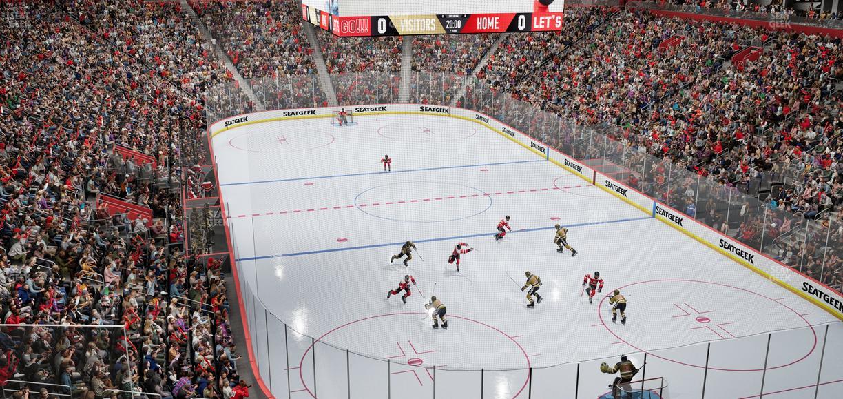 Little Caesars Arena - Section Suite 28 Seat View