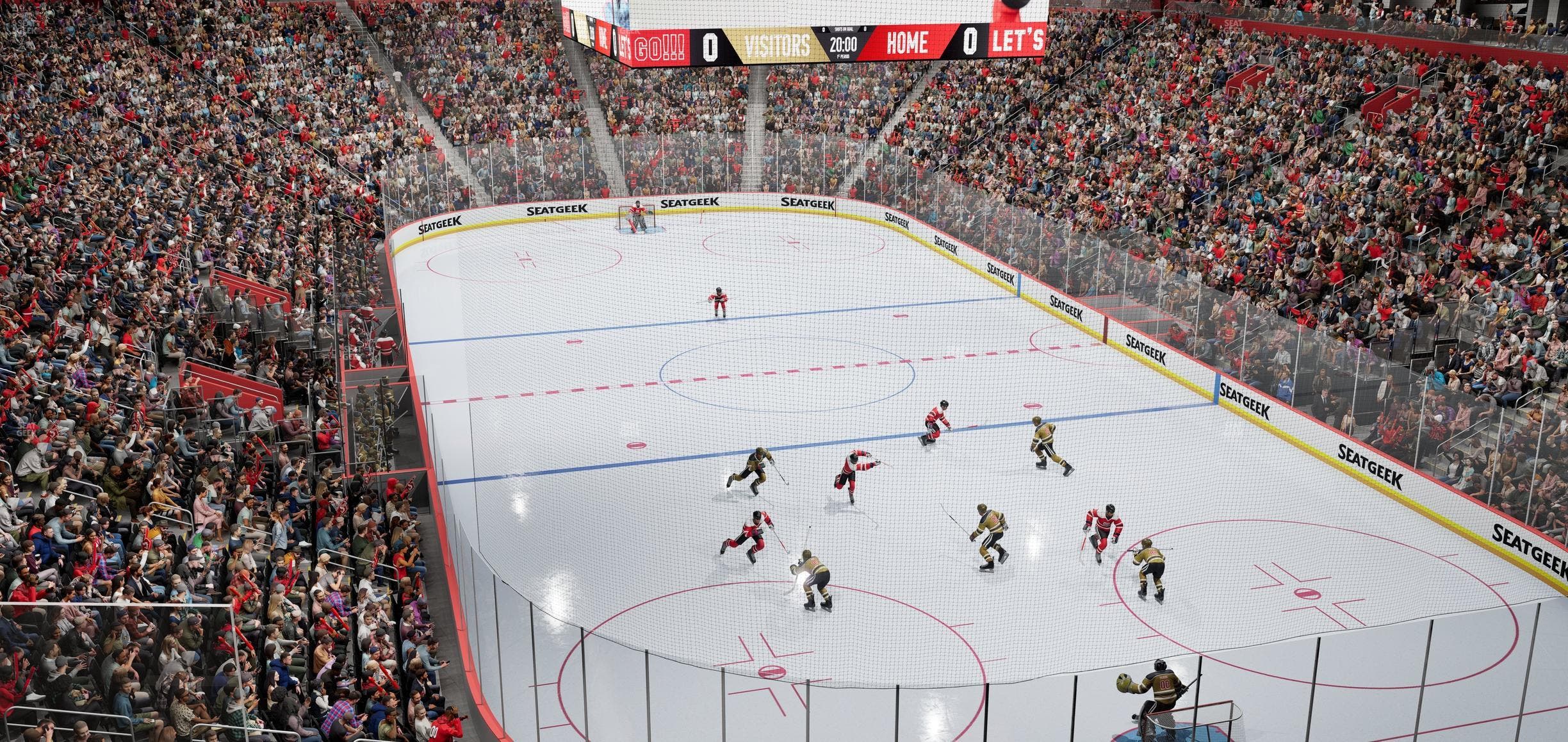 Little Caesars Arena - Section Suite 28 Seat View