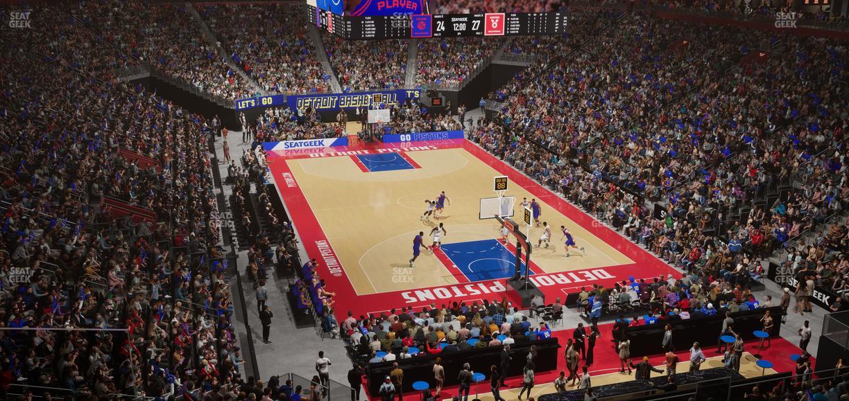 Little Caesars Arena - Section Suite 28 Seat View