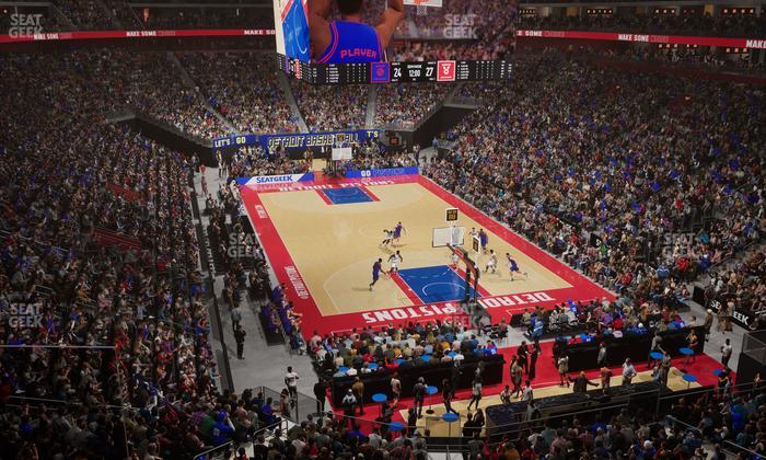 Little Caesars Arena - Section Suite 28 Seat View