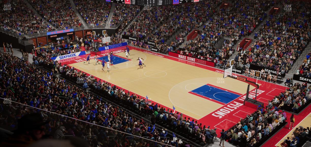 Little Caesars Arena - Section Suite 3 Seat View