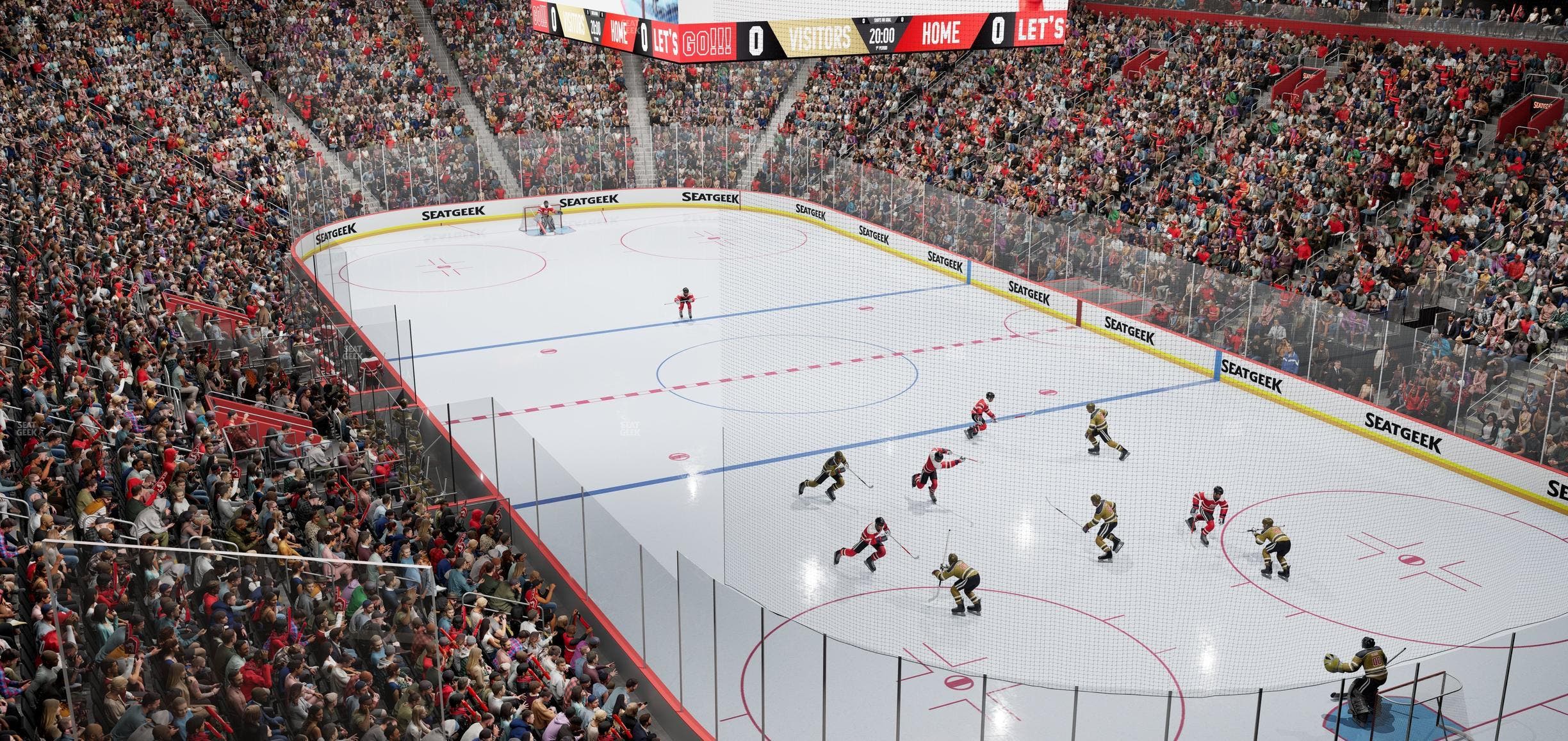 Little Caesars Arena - Section Suite 30 Seat View