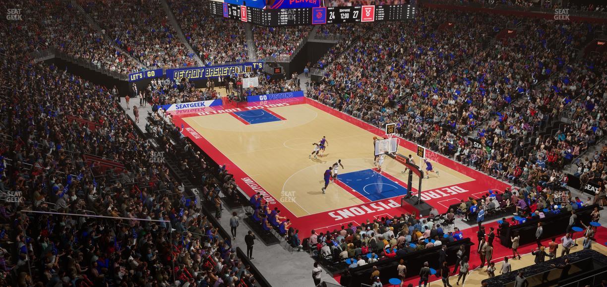 Little Caesars Arena - Section Suite 30 Seat View