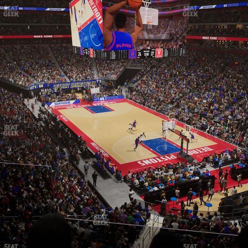 Little Caesars Arena - Section Suite 30 Seat View