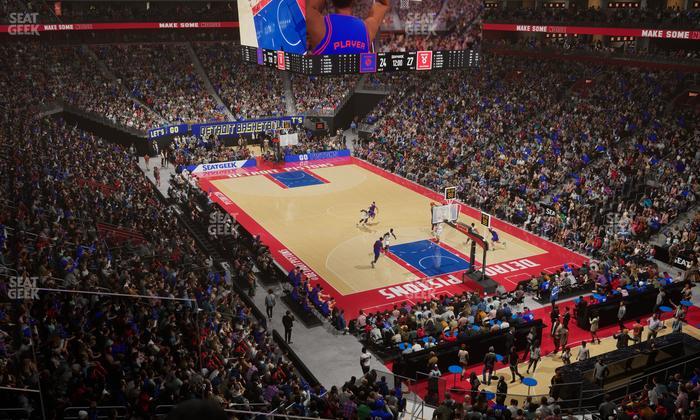 Little Caesars Arena - Section Suite 30 Seat View