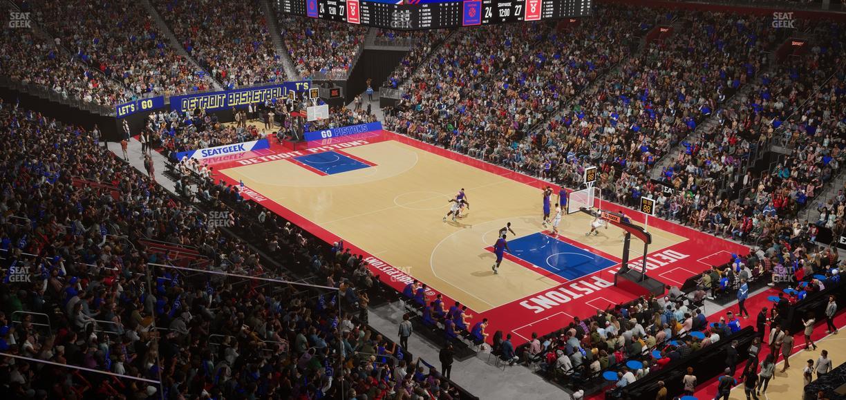 Little Caesars Arena - Section Suite 32 Seat View