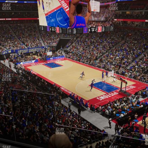 Little Caesars Arena - Section Suite 32 Seat View