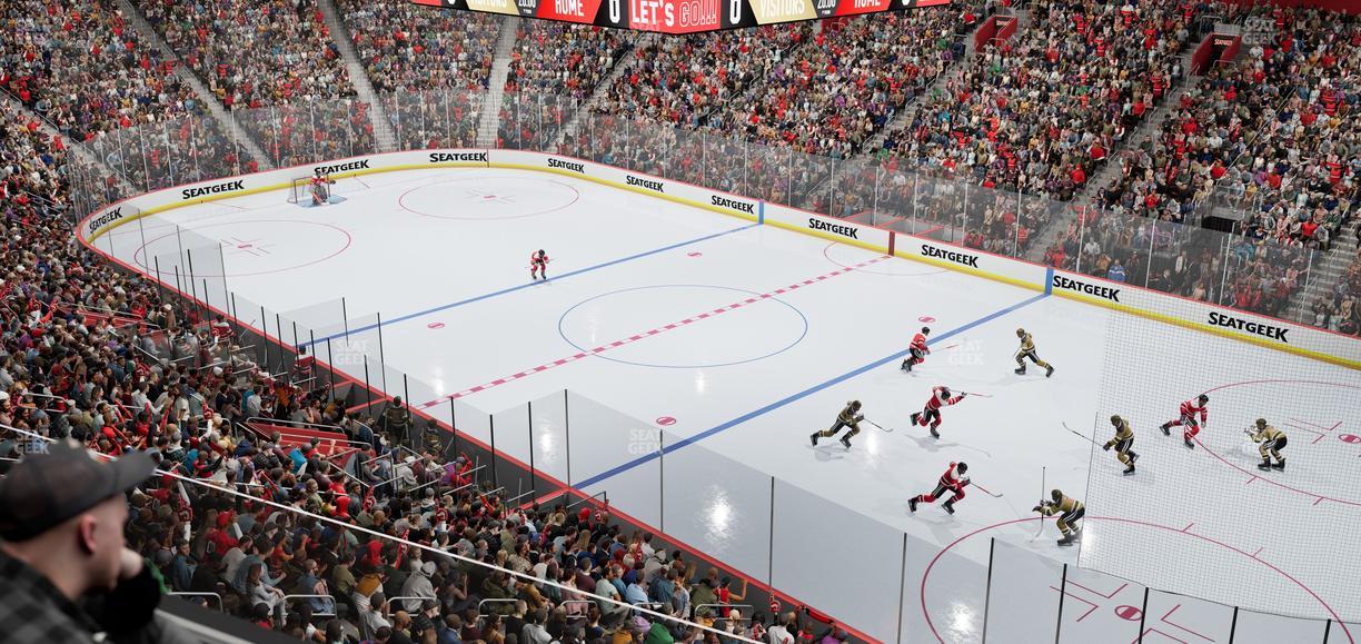 Little Caesars Arena - Section Suite 33 Seat View