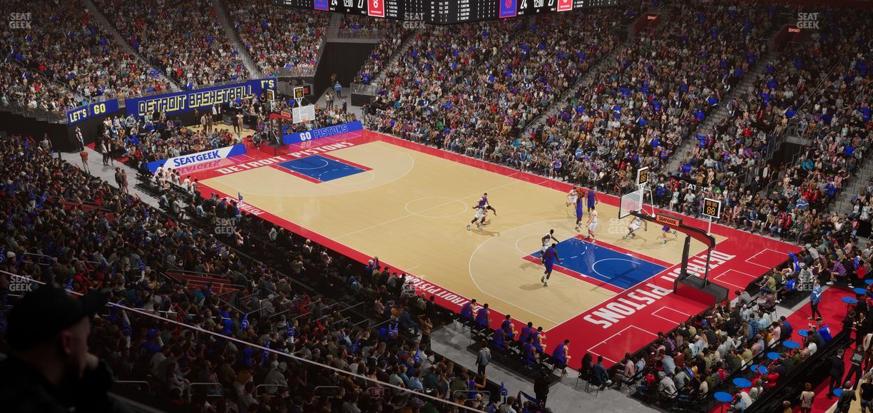 Little Caesars Arena - Section Suite 33 Seat View