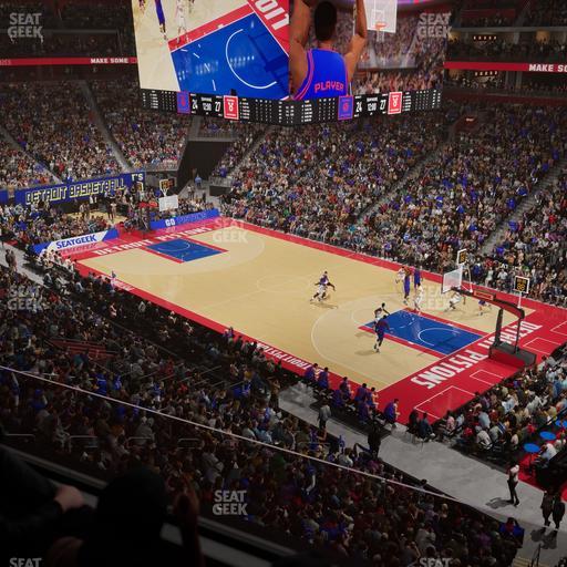 Little Caesars Arena - Section Suite 33 Seat View