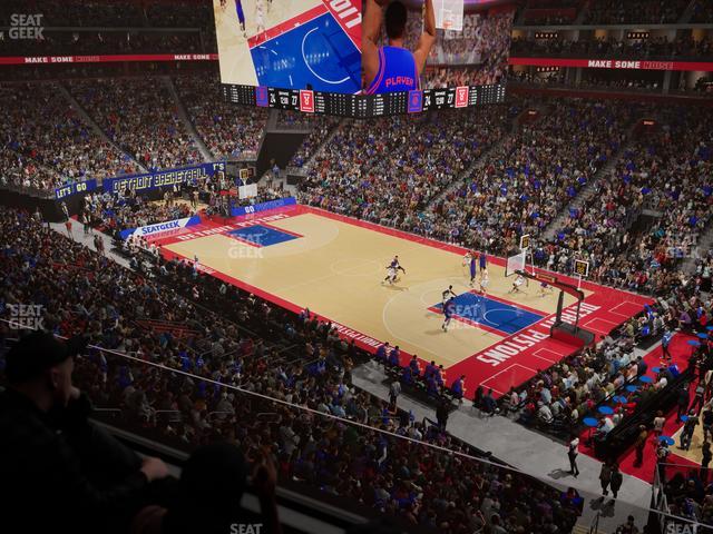 Little Caesars Arena - Section Suite 33 Seat View