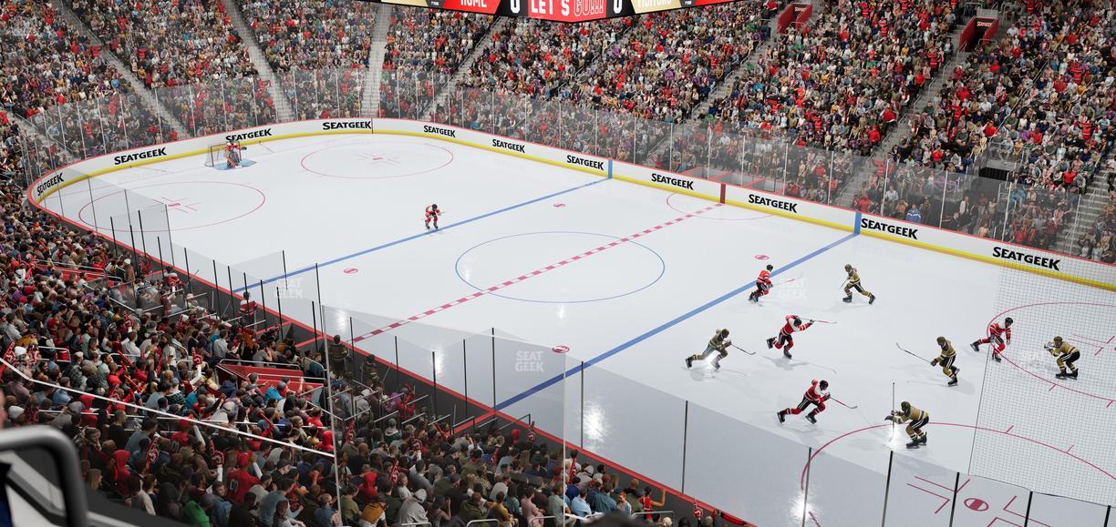 Little Caesars Arena - Section Suite 34 Seat View