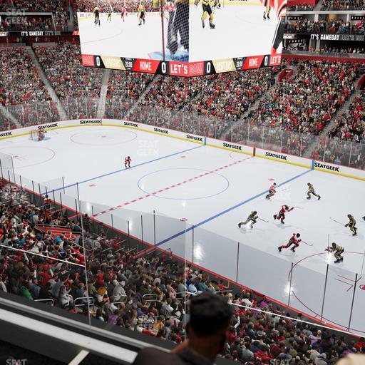 Little Caesars Arena - Section Suite 34 Seat View