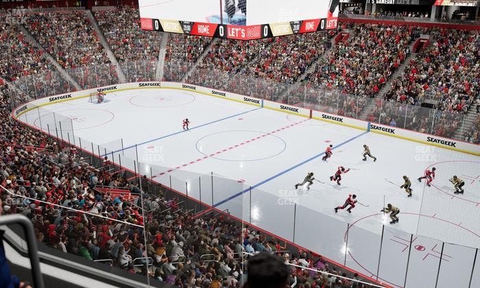 Little Caesars Arena - Section Suite 34 Seat View