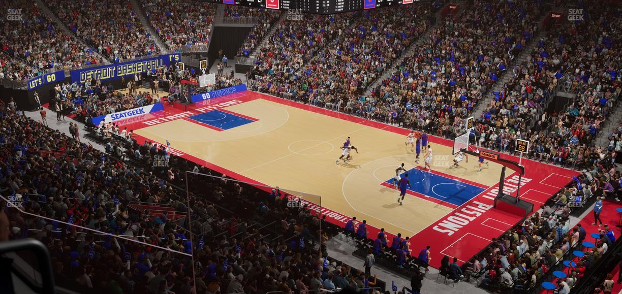 Little Caesars Arena - Section Suite 34 Seat View